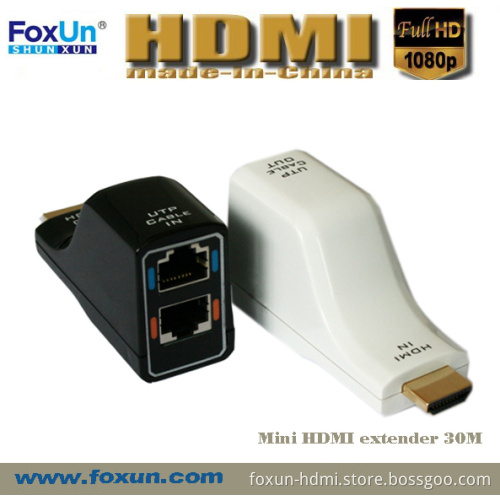 30m Mini HDMI Extender (No need extra power supply)